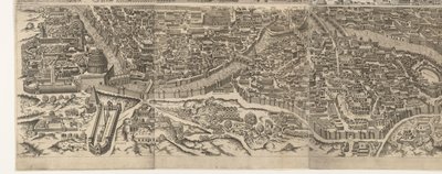Stadtplan von Rom zur Zeit des Kaisers Augustus von Jacob Bos