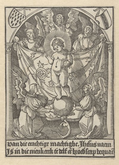 Gebetsbild für die Bruderschaft Jesu von Jacob Cornelisz van Oostsanen
