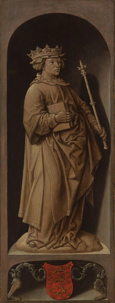 Der heilige Adelbert von Egmond von Jacob Cornelisz van Oostsanen