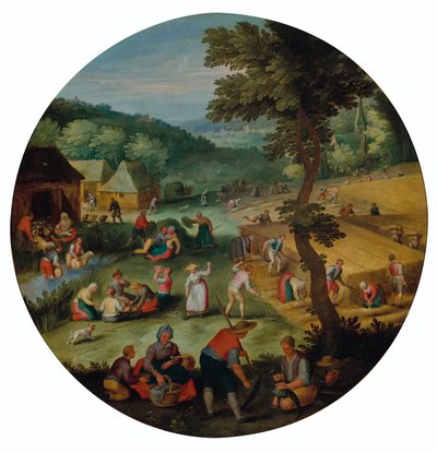 Allegorie des Sommers von Jacob Grimmer