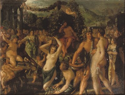 Ohne Bacchus und Ceres friert Venus von Jacob Hoefnagel