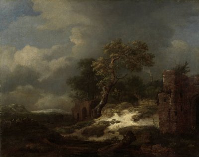 Landschaft mit Ruinen von Jacob van Ruisdael