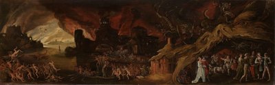 Das Jüngste Gericht und die Sieben Todsünden von Jacob Isaacsz. van Swanenburg