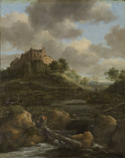 Burg Bentheim, 1650-82 von Jacob van Ruisdael
