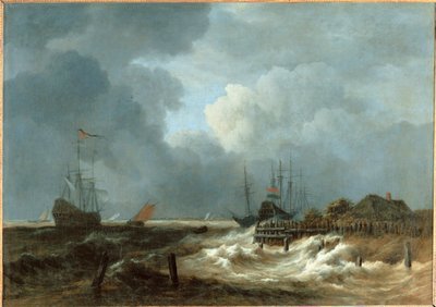 Der Sturm von Jacob Isaaksz. or Isaacksz. van Ruisdael
