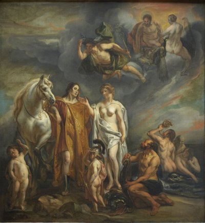 Aeneas von den Göttern unterstützt von Jacob Jordaens