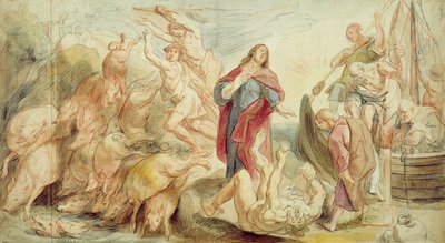 Jesus vertreibt den Teufel aus dem Besessenen von Jacob Jordaens