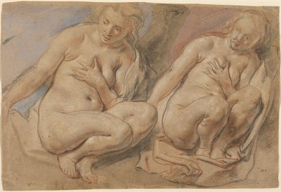 Kauernde Susanna von Jacob Jordaens