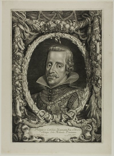 Philipp IV., König von Spanien, Tafel 12 aus Duces Burgundiae (Herzöge von Burgund) von Jacob Louys