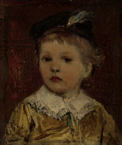 Porträt von Willem, vermutlich Willem Matthijs Maris Jbzn, Sohn von Jacob Maris von Jacob Maris