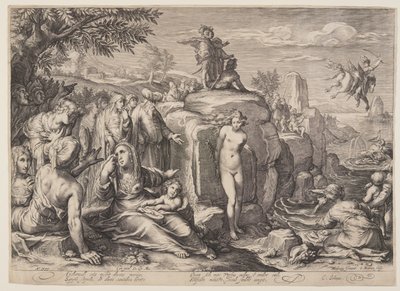 Perseus und Andromeda von Jacob Matham