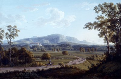 Ansicht von Persano, von Jacob Philipp Hackert von Jacob Philippe Hackert