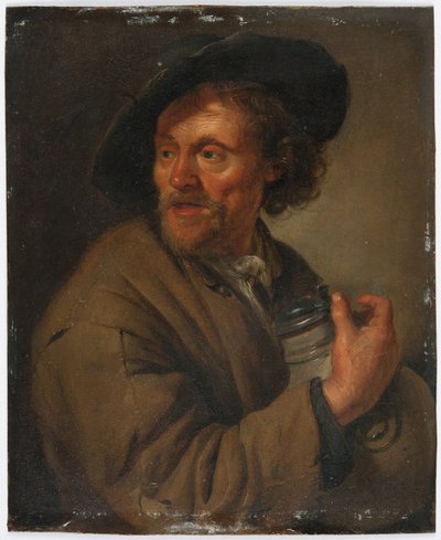 Mann mit einem Krug von Jacob Toorenvliet