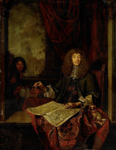 Porträt von Carel Quina von Jacob Toorenvliet