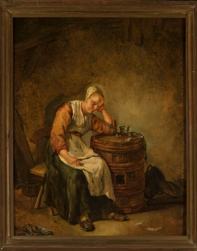 Schlafende Frau von Jacob Toorenvliet