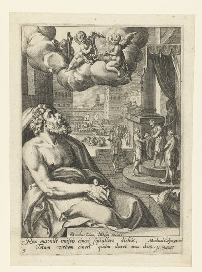 Salomo als reuiger Sünder von Jacob de Gheyn (II) (workshop of)