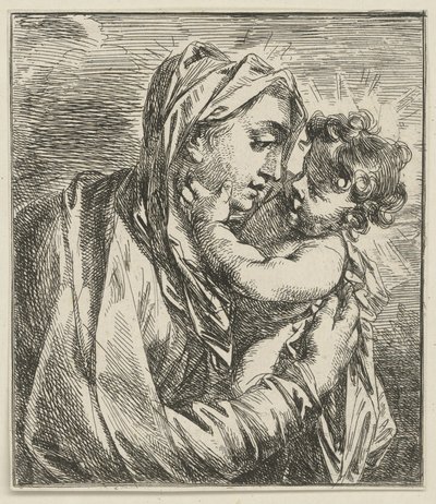 Maria mit dem Kinde von Jacob de Wit