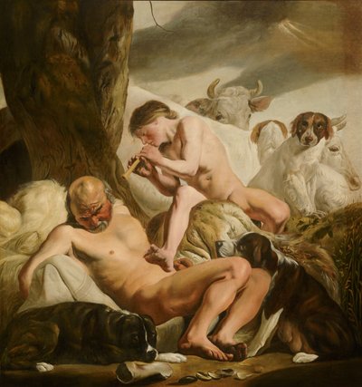 Argus, Merkur und Io von Jacob van Campen