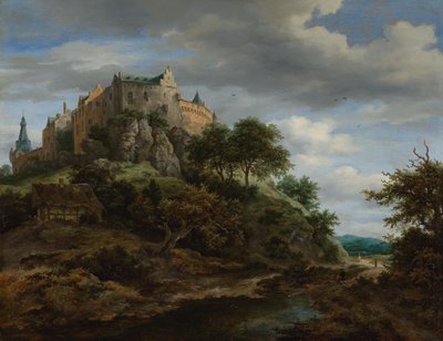 Ansicht der Burg Bentheim von Jacob van Ruisdael