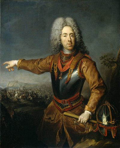Porträt von Eugen, Prinz von Savoyen von Jacob van Schuppen
