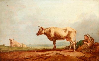 Kühe auf der Weide von Jacob van Strij