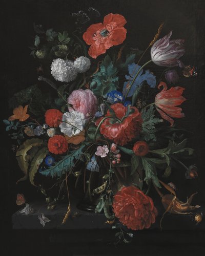 Ein Blumenstrauß von Jacob Van Walscapelle von Jacob van Walscapelle