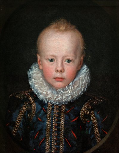 Kinderporträt eines Prinzen von Jacob van der (fl.1610 29) Doordt