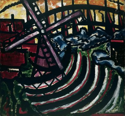 Die niederländische Mühle, 1916 von Jacoba Berendina van Heemskerck van Beest