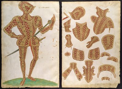 Rüstung für Sir Christopher Hatton, 1589 von Jacobe Halder