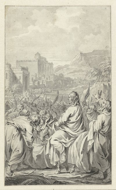 Einzug in Jerusalem von Jacobus Buys