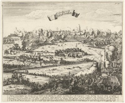 Belagerung von Groningen, 1672 von Jacobus Harrewijn