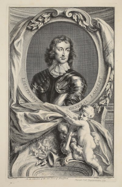 Porträt von Generalleutnant Lambert, Illustration aus 