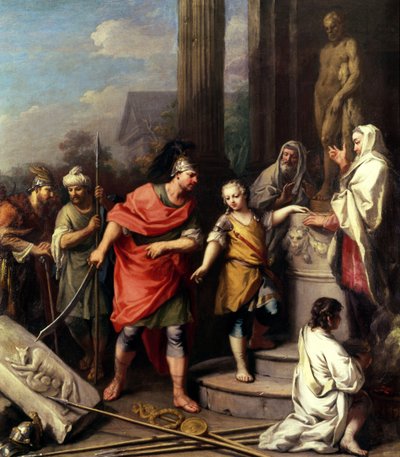 Hannibal schwört ewige Feindschaft gegen Rom von Jacopo Amigoni