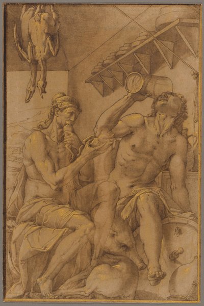 Allegorie der Völlerei von Jacopo Ligozzi