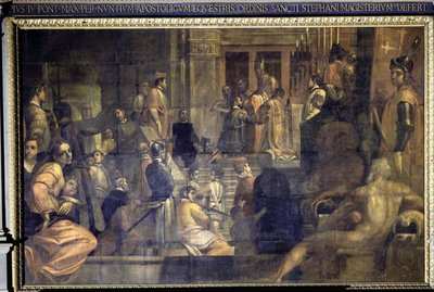 Cosimo I. de Medici gründet den Orden des Heiligen Stephan von Jacopo Ligozzi