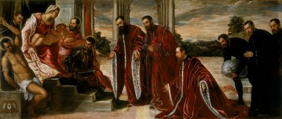 Madonna der Schatzmeister, 1567 von Jacopo Robusti Tintoretto