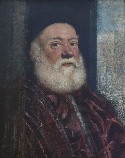 Porträt eines alten Mannes, ca. 1575 von Jacopo Robusti Tintoretto