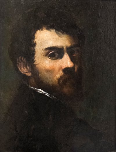 Selbstporträt als junger Mann von Jacopo Robusti Tintoretto