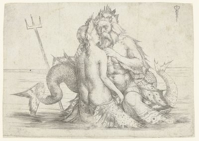 Triton und Nereide in Umarmung von Jacopo de