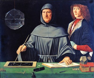 Porträt von Luca Pacioli von Jacopo de