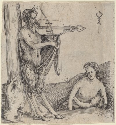 Satyrfamilie, ca. 1503-1504 von Jacopo de Barbari