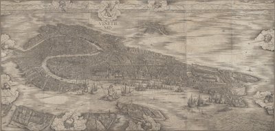 Ansicht von Venedig von Jacopo de Barbari