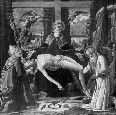 Beweinung Christi von Jacopo del Sellaio