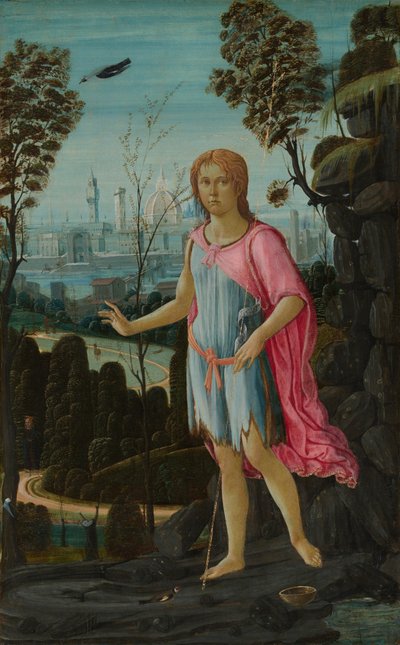 Johannes der Täufer von Jacopo del Sellaio