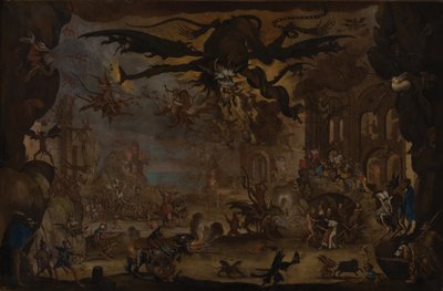 Die Versuchung des heiligen Antonius von Jacques (after) Callot