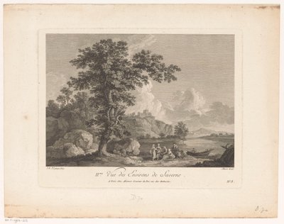 Landschaft in der Umgebung von Saverne von Jacques Aliamet (possibly)