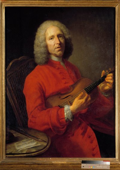 Porträt von Jean-Philippe Rameau (1683-1764), französischer Komponist von Jacques Andre Joseph Camelot Aved
