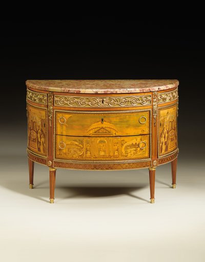 Louis XVI Kommode, ca. 1770-75 von Jacques Birckle