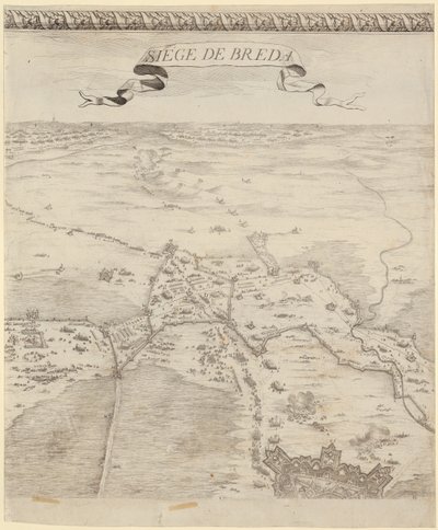 Ausschnitt aus „Die Schlacht von Breda“ von Jacques Callot