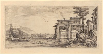 Bethlehemitischer Kindermord [1. Platte] von Jacques Callot